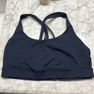 Lululemon energy bra size 8 Navy